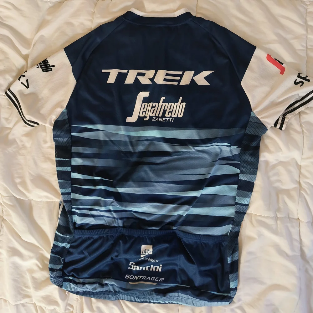 Trek Men's Blue Cycling Jersey - Picture 2 of 6